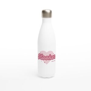 Hooker, Pay Me - White 17oz Stainless Steel Water Bottle